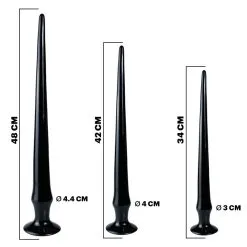 Lusty Super Lange Flexibele Buttplug Set 10 Lusty Super Lange Flexibele Buttplug Set -Buttpluggs Winkel lusty xxl buttplug set van 3