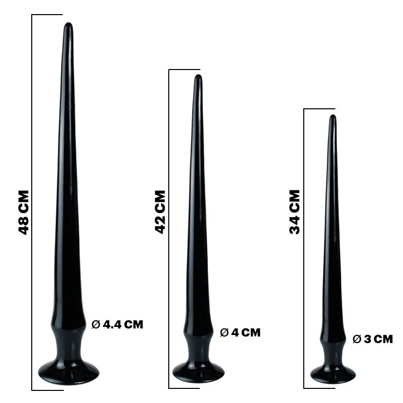 Lusty Super Lange Flexibele Buttplug Set 5 Lusty Super Lange Flexibele Buttplug Set - Afbeelding 3