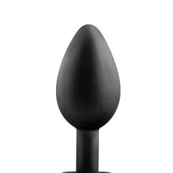 Blush Zwarte Luxe Buttplug Met Juweel Temptasia - Small