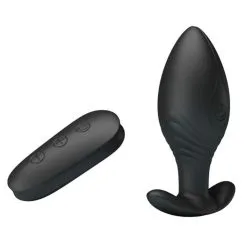 Pretty Love Luxe Vibrerende Buttplug Met Afstandsbediening Regina* -Buttpluggs Winkel luxe vibrerende buttplug met afstandsbediening regina los
