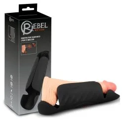 Rebel Masturbator Vibrerende Penis Trainer Met 3 Punts Stimulator