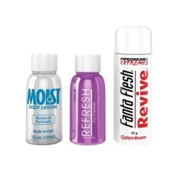 Pipedream Extreme Masturbator Set - Sure Grip Stroker -Buttpluggs Winkel masturbator set rd502 super grip stroker toycleaner bodylotion poeder