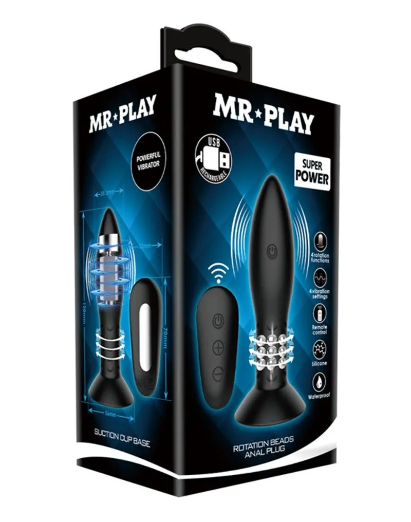 Mr. Play Anale Plug Met Kralen 6 Mr. Play Anale Plug Met Kralen - Afbeelding 4