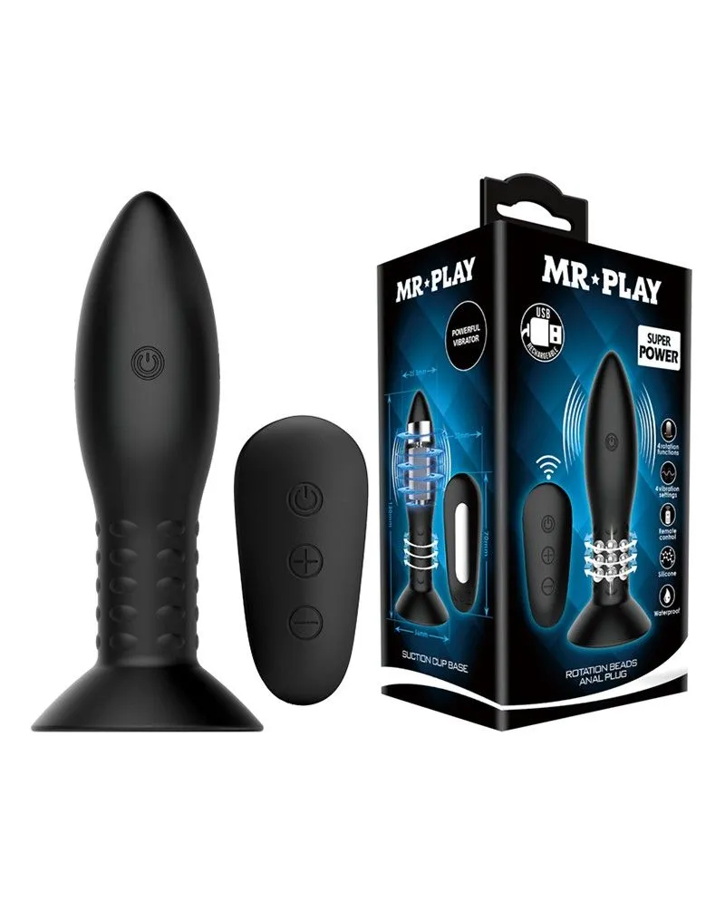 Mr. Play Anale Plug Met Kralen 3 Mr. Play Anale Plug Met Kralen