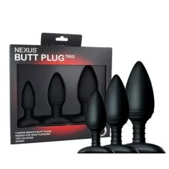 Nexus Buttplug Trio Set - 3 Stuks 9 Nexus Buttplug Trio Set - 3 Stuks -Buttpluggs Winkel nexus buttplug trio set 3 stuks 4