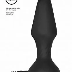 Sono No.81 Oplaadbare Buttplug Met Afstandsbediening - Zwart* -Buttpluggs Winkel no.81 oplaadbare buttplug met afstandsbediening zwart 7
