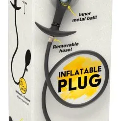 You2Toys Opblaasbare Buttplug Met Binnen Bal* 18 You2Toys Opblaasbare Buttplug Met Binnen Bal* -Buttpluggs Winkel opblaasbare buttplug met binnen bal verpakt