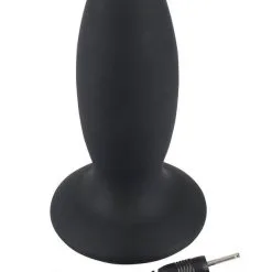 You2Toys Oplaadbare Buttplug Met Vlakke Basis S - Black Velvets 11 You2Toys Oplaadbare Buttplug Met Vlakke Basis S - Black Velvets -Buttpluggs Winkel oplaadbare buttplug met vlakke basis black velvets lader