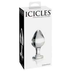 Icicles Glazen Buttplug No. 25 -Buttpluggs Winkel pd2925 00 closed 2