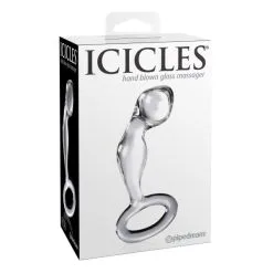 Icicles Glazen Buttplug No. 46 Clear -Buttpluggs Winkel pd2946 20 closed 3