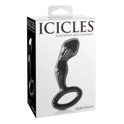Icicles Glazen Buttplug No. 46 Black -Buttpluggs Winkel pd2946 23 closed 3