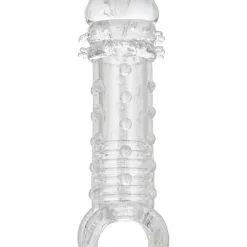 California Exotic Novelties Penis Sleeve Ultimate Stud Extender - Transparant*