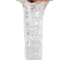 You2Toys Transparante Penissleeve Met Noppen En Ball Ring 12 You2Toys Transparante Penissleeve Met Noppen En Ball Ring -Buttpluggs Winkel penishulle5