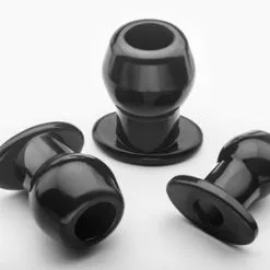 Perfect Fit Ass Tunnel Plug - M 14 Perfect Fit Ass Tunnel Plug - M -Buttpluggs Winkel perfect fit ass tunnel plug m zwart setje 1