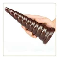 Topped Monster Anaal Plug Wikly Bruin -Buttpluggs Winkel plug wikly 20 x 6cm marron