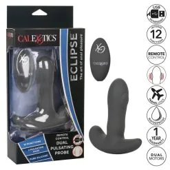 California Exotic Novelties Prostaat Stimulator Dual Pulsating - Zwart 16 California Exotic Novelties Prostaat Stimulator Dual Pulsating - Zwart -Buttpluggs Winkel prostaat stimulator dual pulsating zwart opties