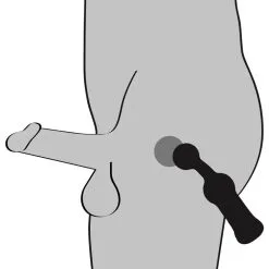 Prostaat Vibrator Black Velvets -Buttpluggs Winkel prostaat vibrator black velvets 9