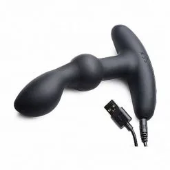 XR Brands Prostatic Play Prostaat Stimulator Pro Bead - Zwart* -Buttpluggs Winkel prostaat stimulator pro bead zwart 4