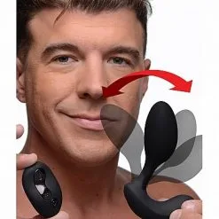 XR Brands Prostatic Play Prostaat Stimulerende Plug P-Flex - Zwart* -Buttpluggs Winkel prostaat stimulerende plug p flex zwart 8