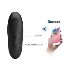 Pretty Love Pulserende Anaal Stimulator - Zwart -Buttpluggs Winkel pulserende anaal stimulator zwart vb