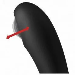 XR Brands Pulserende Prostaat Stimulator P-Pulse - Zwart -Buttpluggs Winkel pulserende prostaat stimulator p pulse zwart 9