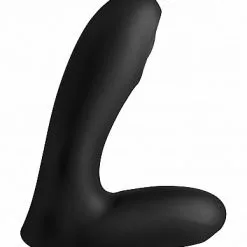 XR Brands Pulserende Prostaat Stimulator P-Pulse - Zwart -Buttpluggs Winkel pulserende prostaat stimulator p pulse zwart zij