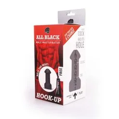 All Black Real Skin Masturbator - Hook-Up* 7 All Black Real Skin Masturbator - Hook-Up* -Buttpluggs Winkel real skin masturbator hook up verpakt