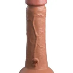 King Cock Realistische Dildo 2Density Siliconen Cock 6 Inch Getinte Huidskleur -Buttpluggs Winkel realistische dildo 2density siliconen cock 6 inch getinte huidskleur vk
