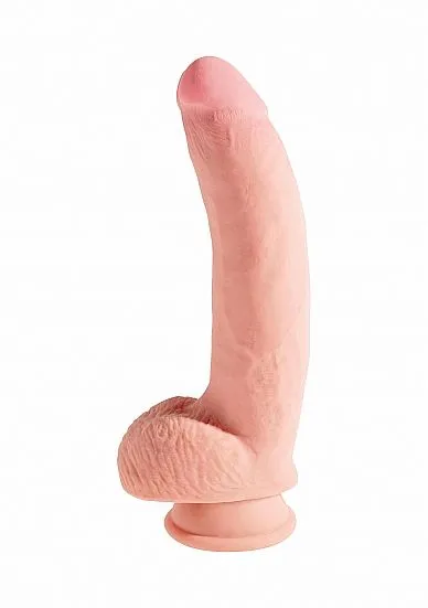 King Cock Realistische Dildo Met Ballen Triple Density - Huidskleur* 3 King Cock Realistische Dildo Met Ballen Triple Density - Huidskleur*
