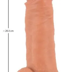 Realov RealNature Boy 19,5 Cm - Huidskleur -Buttpluggs Winkel realnature boy 19 5 cm huidskleur 3