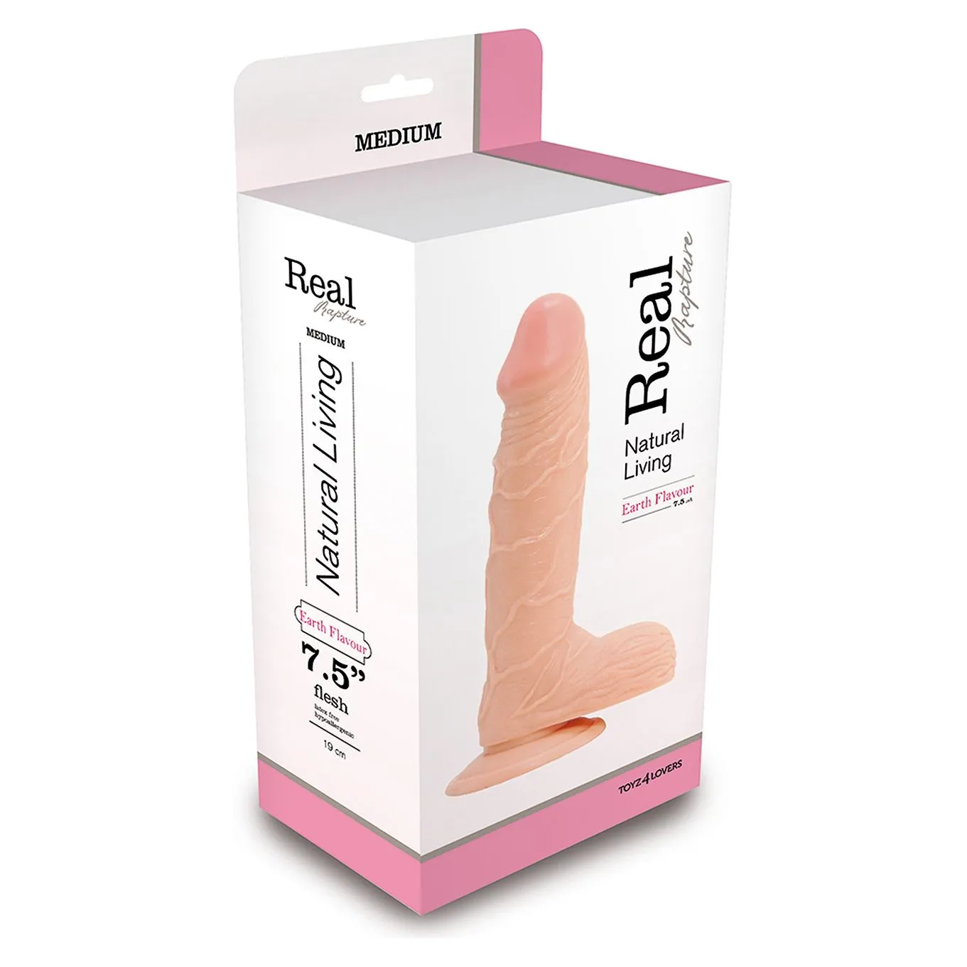 Toyz4lovers Dildo Real Rapture Flesh 19 Cm 4 Toyz4lovers Dildo Real Rapture Flesh 19 Cm - Afbeelding 2
