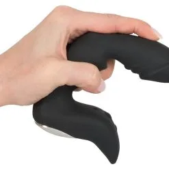Rebel Oplaadbare Prostaat Stimulator - Zwart -Buttpluggs Winkel rebel oplaadbare prostaat stimulator zwart bz