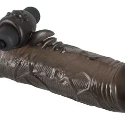 Rebel Vibrerende Penissleeve Met Testikelring