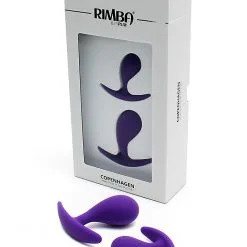 Rimba - Copenhagen Anal Plugs - Paars* -Buttpluggs Winkel rimba copenhagen anal plugs paars 1