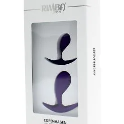 Rimba - Copenhagen Anal Plugs - Paars* -Buttpluggs Winkel rimba copenhagen anal plugs paars 2