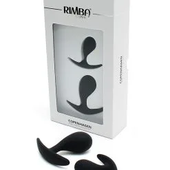Rimba - Copenhagen Anal Plugs - Zwart* -Buttpluggs Winkel rimba copenhagen anal plugs zwart 2