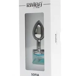 Rimba - Sofia Metalen Buttplug Met Blauwe Steen* 9 Rimba - Sofia Metalen Buttplug Met Blauwe Steen* -Buttpluggs Winkel rimba sofia metalen buttplug met blauwe steen verpakking
