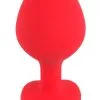 You2Toys Rode Buttplug Met Diamanten Hart - L* -Buttpluggs Winkel rode buttplug met diamanten hart m vk 1 kopie