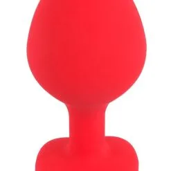 You2Toys Rode Buttplug Met Diamanten Hart - L*