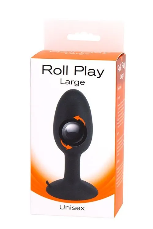 NMC Roll Play Buttplug Met Binnenbal - L 4 NMC Roll Play Buttplug Met Binnenbal - L - Afbeelding 2