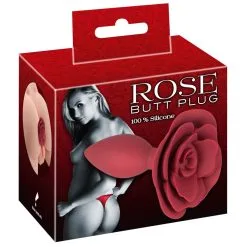 You2Toys Rose Butt Plug -Buttpluggs Winkel rose butt plug verpakt