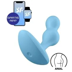 Satisfyer Deep Diver Vibrerende Buttplug - Blauw