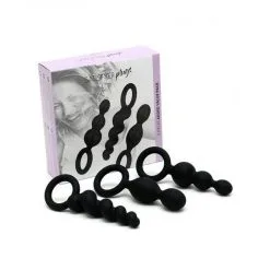 Satisfyer Plugs - Zwart -Buttpluggs Winkel satisfyer plugs zwart los