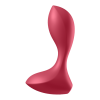 Satisfyer Vibrerende Plug Backdoor Lover - Rood -Buttpluggs Winkel satisfyer vibrerende plug backdoor lover rood