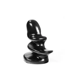 Dark Crystal Buttplug Screw Zwart