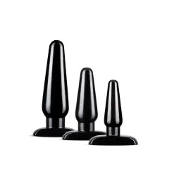 Blush Set Zwarte Buttpluggen - Anal Adventures 15 Blush Set Zwarte Buttpluggen - Anal Adventures -Buttpluggs Winkel set zwarte buttpluggen anal adventures