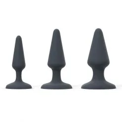 Dorcel Klassieke Siliconen Buttplug - S -Buttpluggs Winkel siliconen buttplug best plug m sml