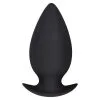 ToyJoy Anal Play Siliconen Zwarte Buttplug -Buttpluggs Winkel siliconen zwarte buttplug 1 3