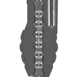 Sono No. 22 Stroker With Vibrating Bullet -Buttpluggs Winkel sono no. 22 stroker with vibrating bullet transparant binnenkant 3