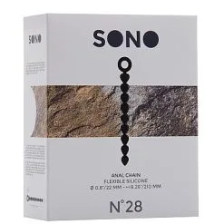 Sono No. 28 Anal Beads 9 Sono No. 28 Anal Beads -Buttpluggs Winkel sono no. 28 anal beads verpakt 2